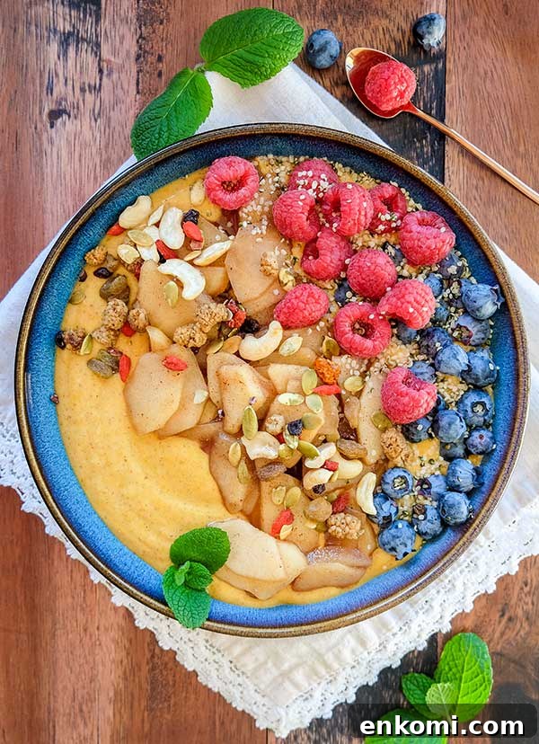 26 Gluten-Free Vegan Recipes for Beginners That Anyone Can Make 2 pumpkin yogurt bowl topped with berries