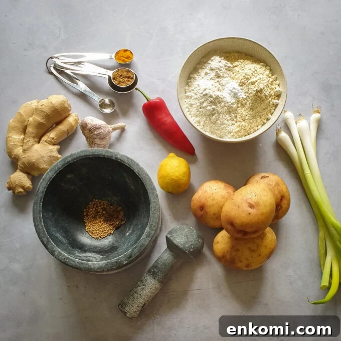 Indian Pancake Ingredients