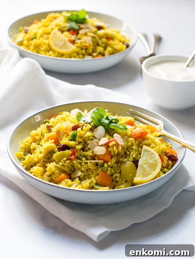 Vegetable Biryani (vegan)
