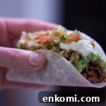 JICAMA shell TACOS