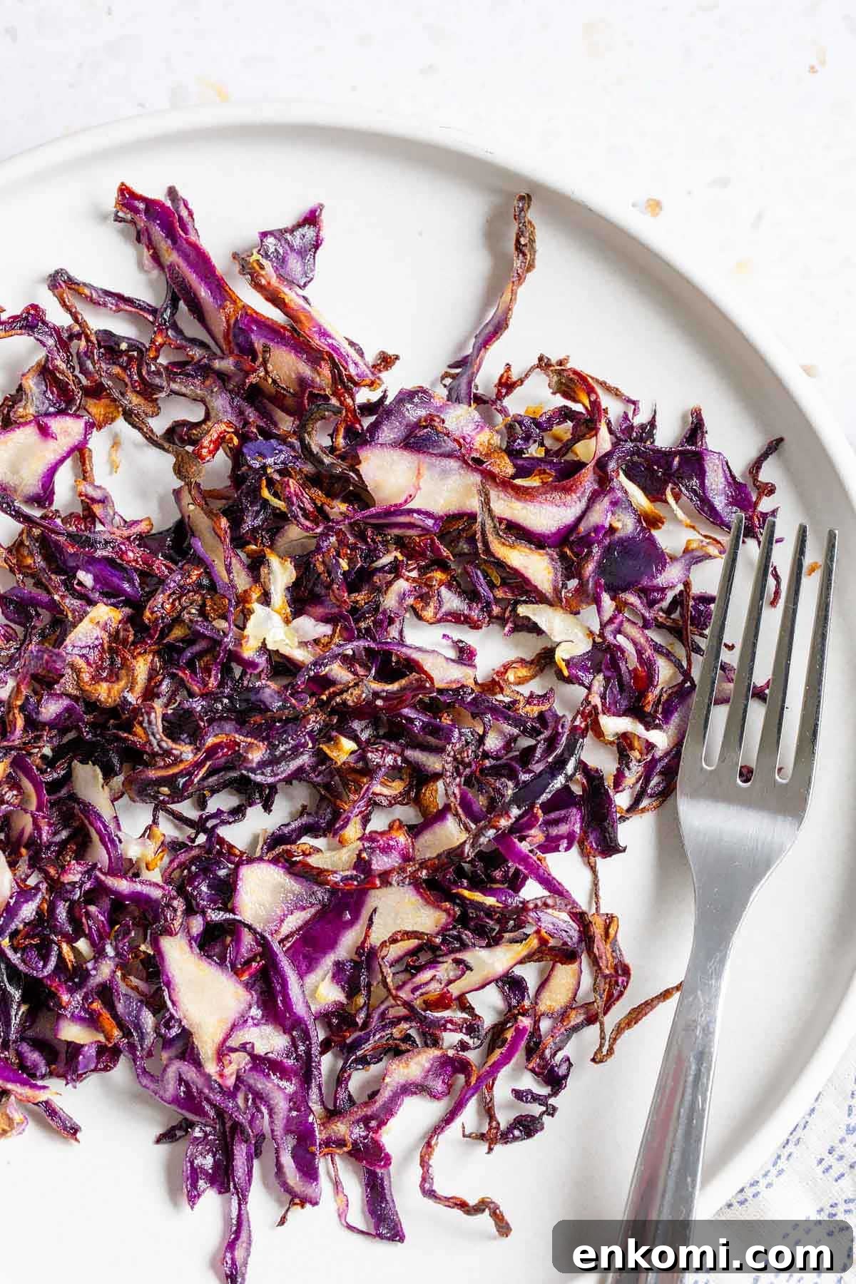 air fryer red cabbage