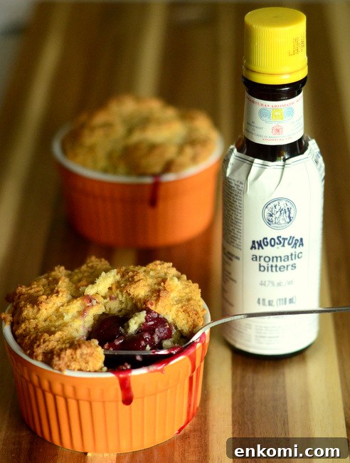 Angostura Cherry Cobblers
