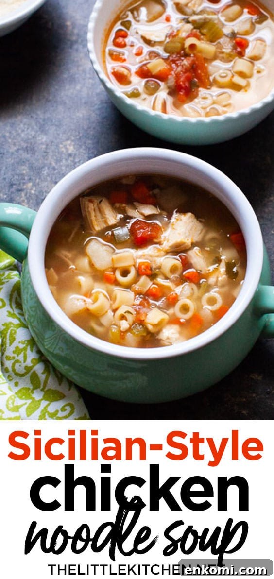 Spicy Chicken Soup from thelittlekitchen.net