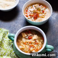 Spicy Chicken Soup from thelittlekitchen.net