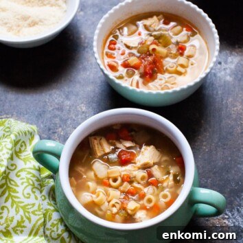 Spicy Chicken Soup from thelittlekitchen.net