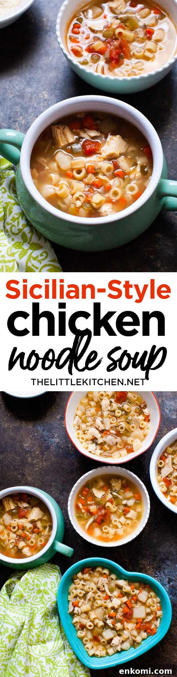 Spicy Chicken Soup from thelittlekitchen.net