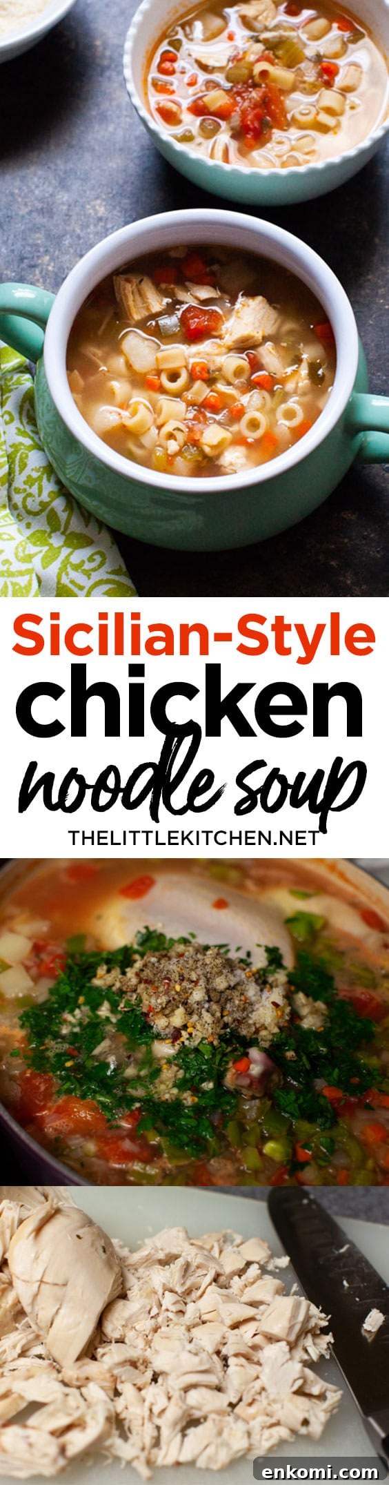 Spicy Chicken Soup from thelittlekitchen.net