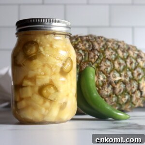 Spicy Pickled Pineapple