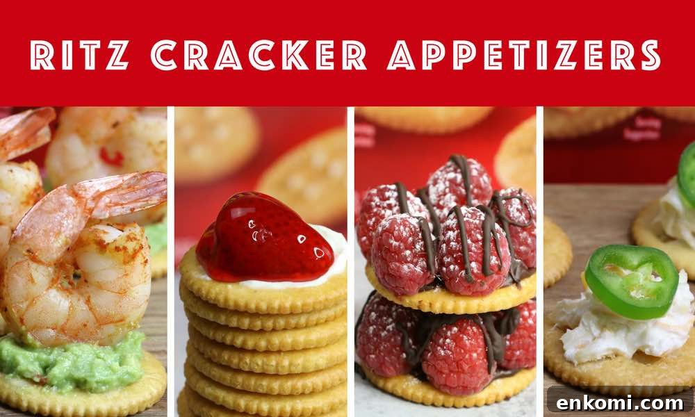 Ritz cracker appetizers