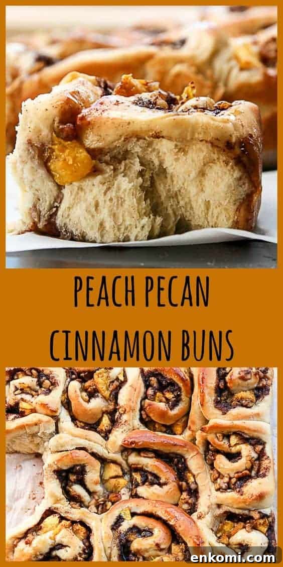 Peach Pecan Cinnamon Rolls with Sticky Glaze 8 img 3127 7