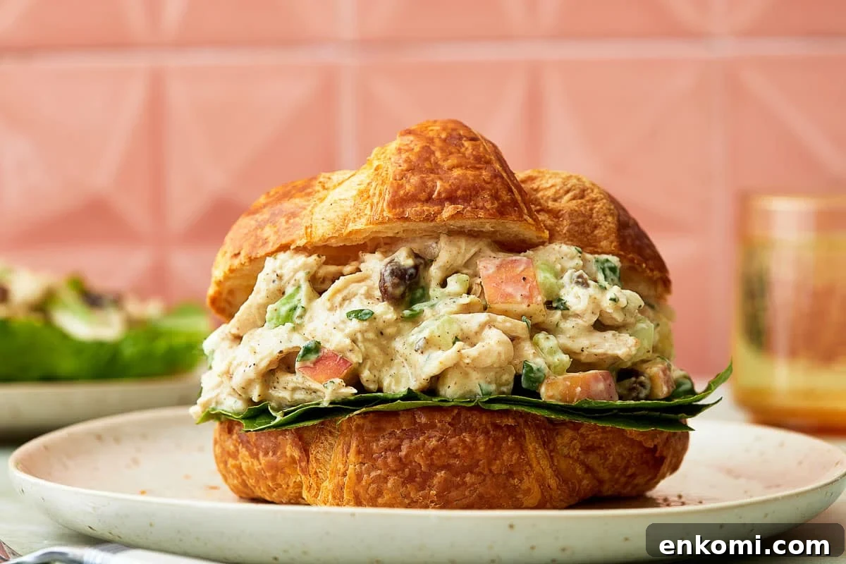 Curry Chicken Salad with Greek Yogurt and Apples 6 img 33108 5