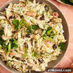 Curry Chicken Salad with Greek Yogurt and Apples 7 img 33108 6