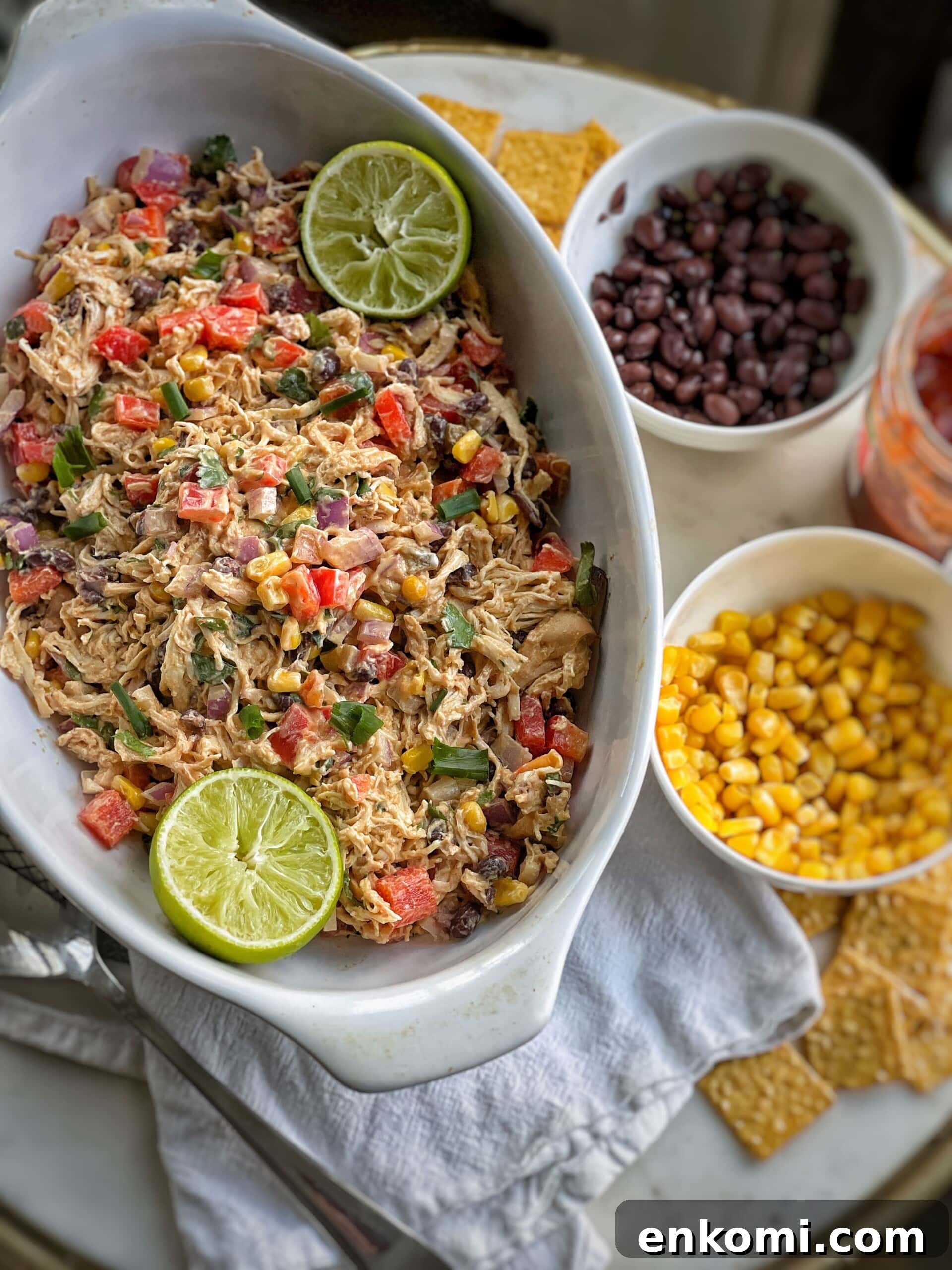 Southwestern chicken salad