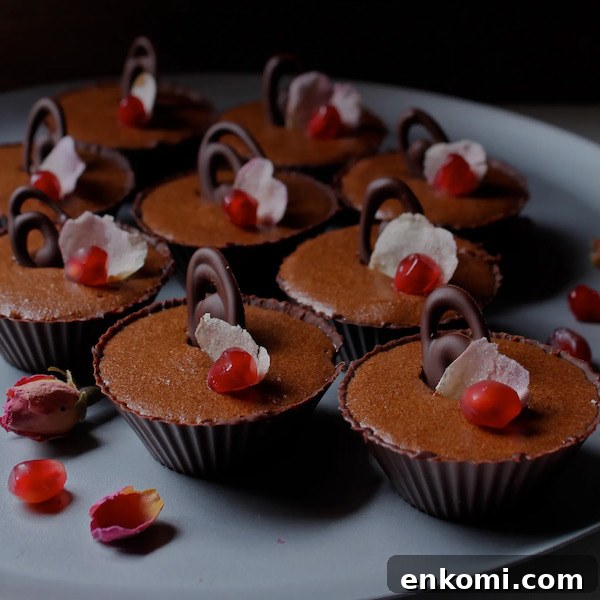 7 Wild Spring Flowers to Forage in the Pacific Northwest 18 Chocolate rosewater mousse cups