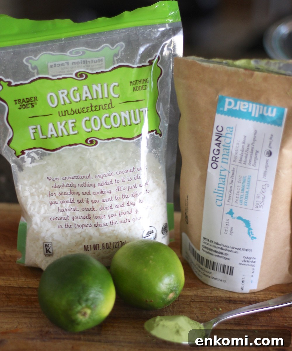 Paleo Matcha Lime Macaroons (AIP) - an easy and tasty macaroon made with healthy matcha green tea and a hint of lime! | fedandfulfilled.com