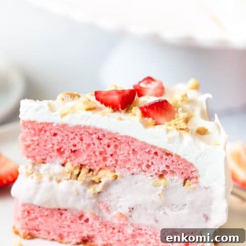 Strawberry Ice Cream Cake
