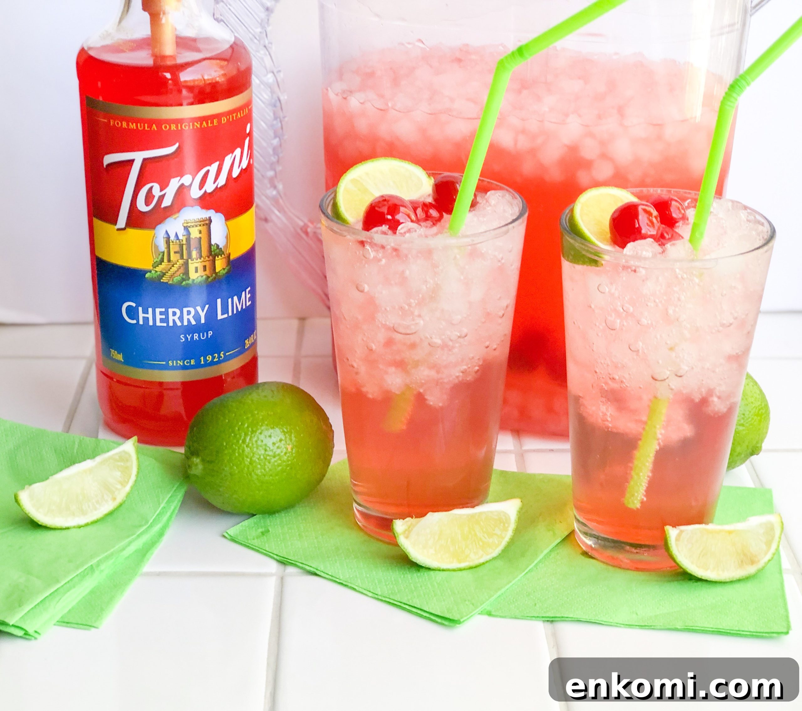 Sparkling Cherry Limeade Recipe: Refreshing Fizz with Fresh Lime 8 img 3969 7 scaled