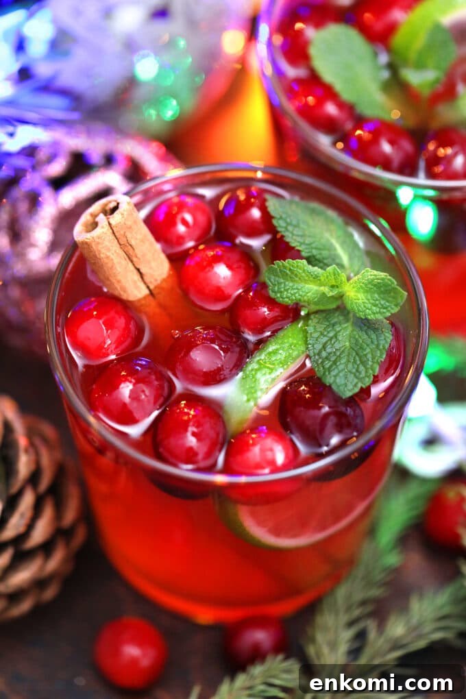 Festive Christmas Punch Recipe for Holiday Parties 5 Easy Christmas punch