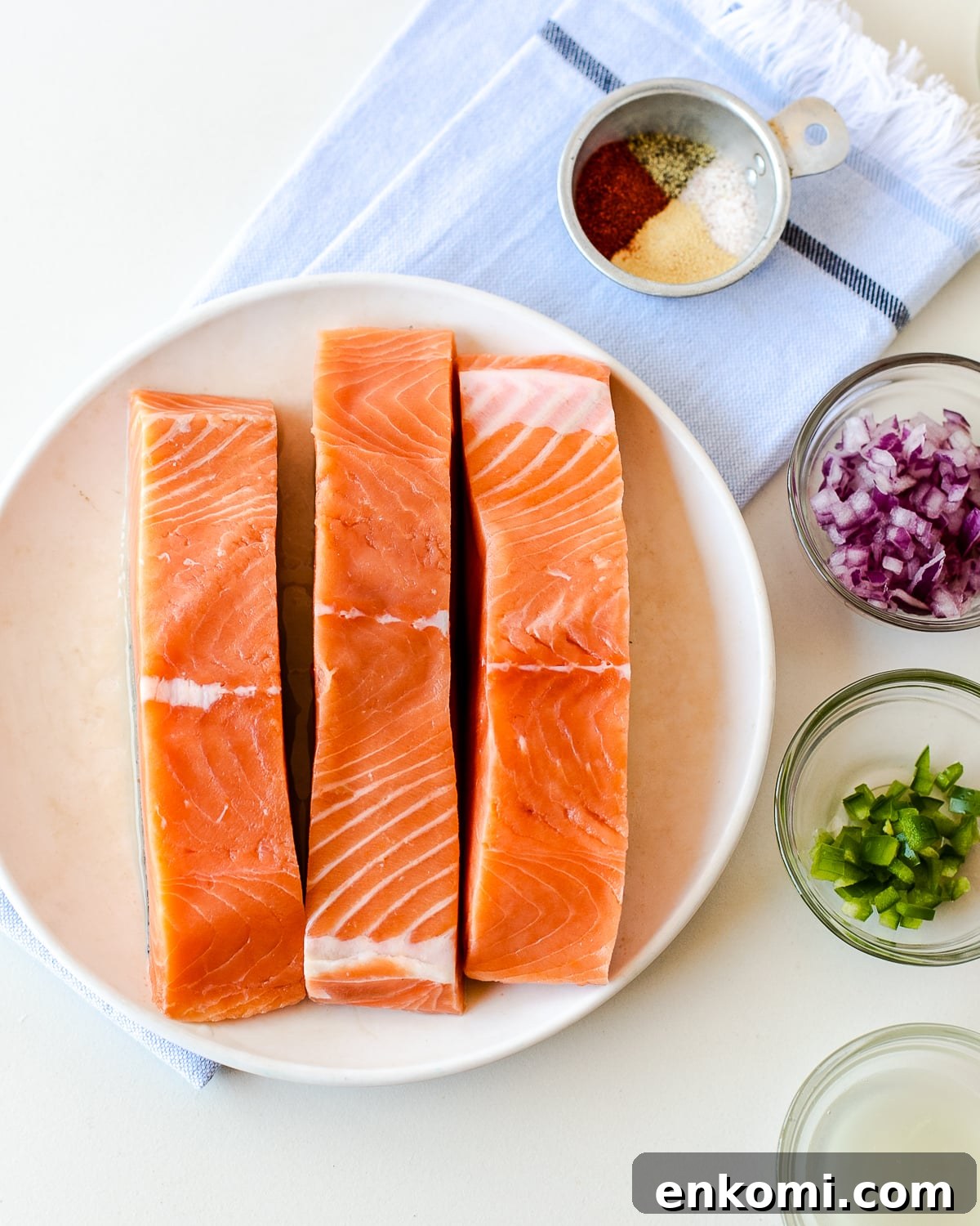 wild salmon fillets
