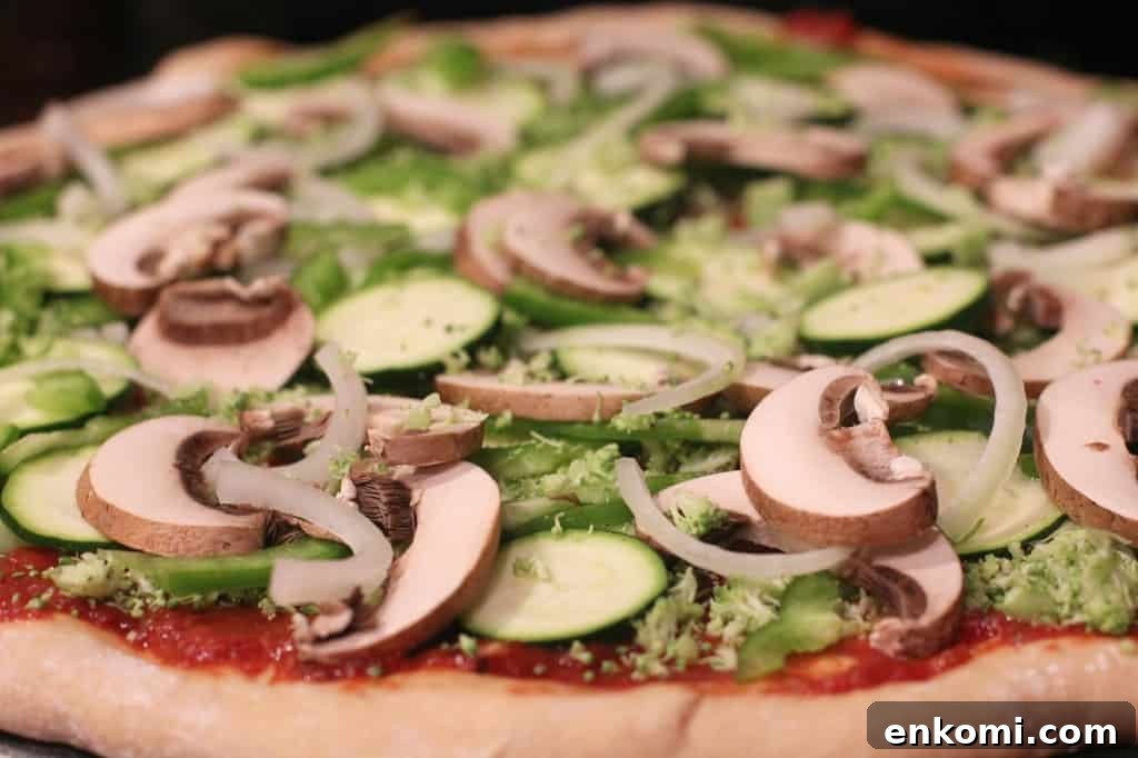 Random Veggie Pizza from EricasRecipes