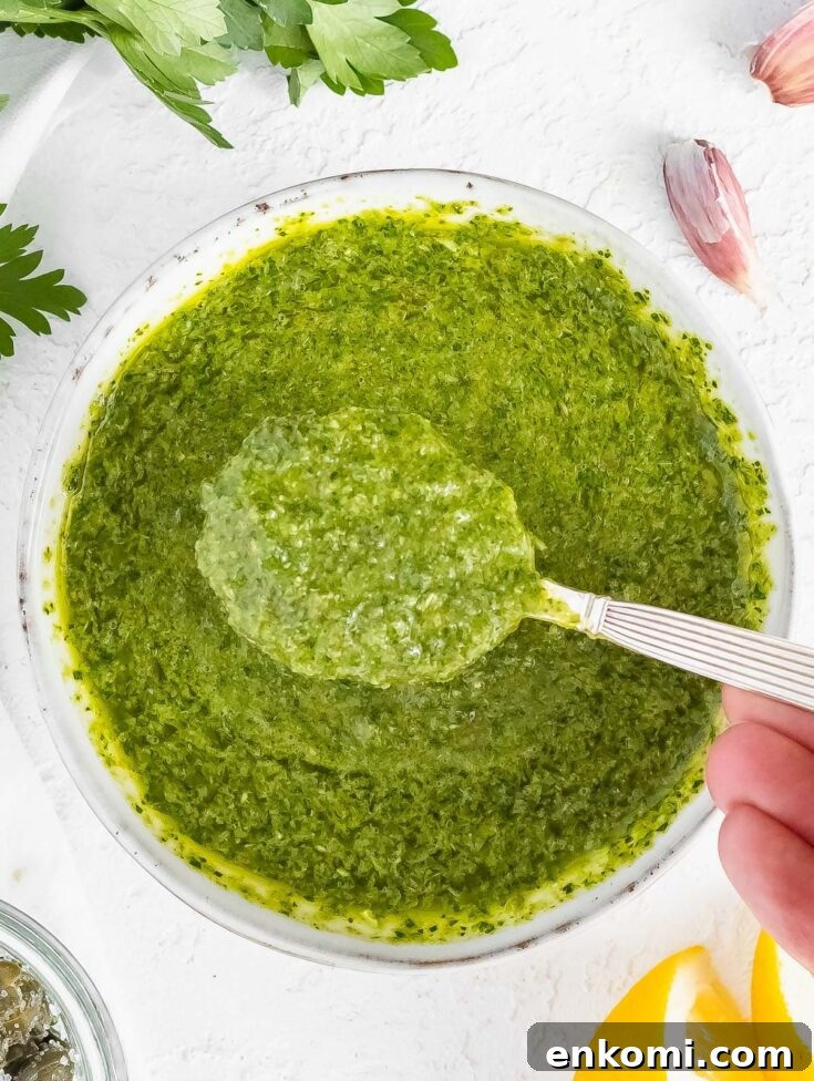 Italian salsa verde