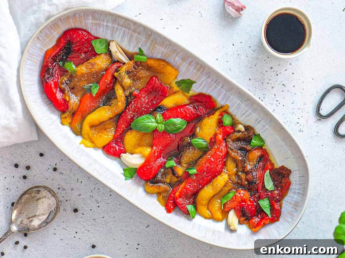 bell peppers marinated