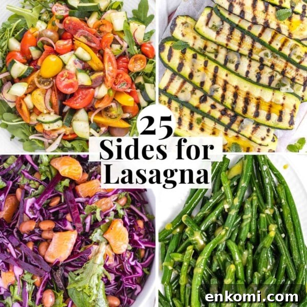 Easy Sides for Lasagna