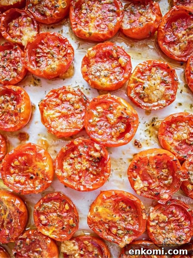 confit tomatoes slow bake