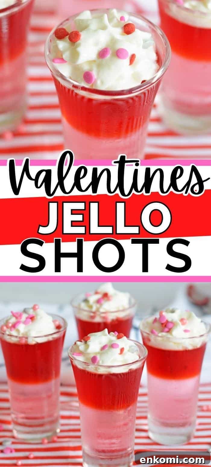 Valentines Jello Shots Pin Image