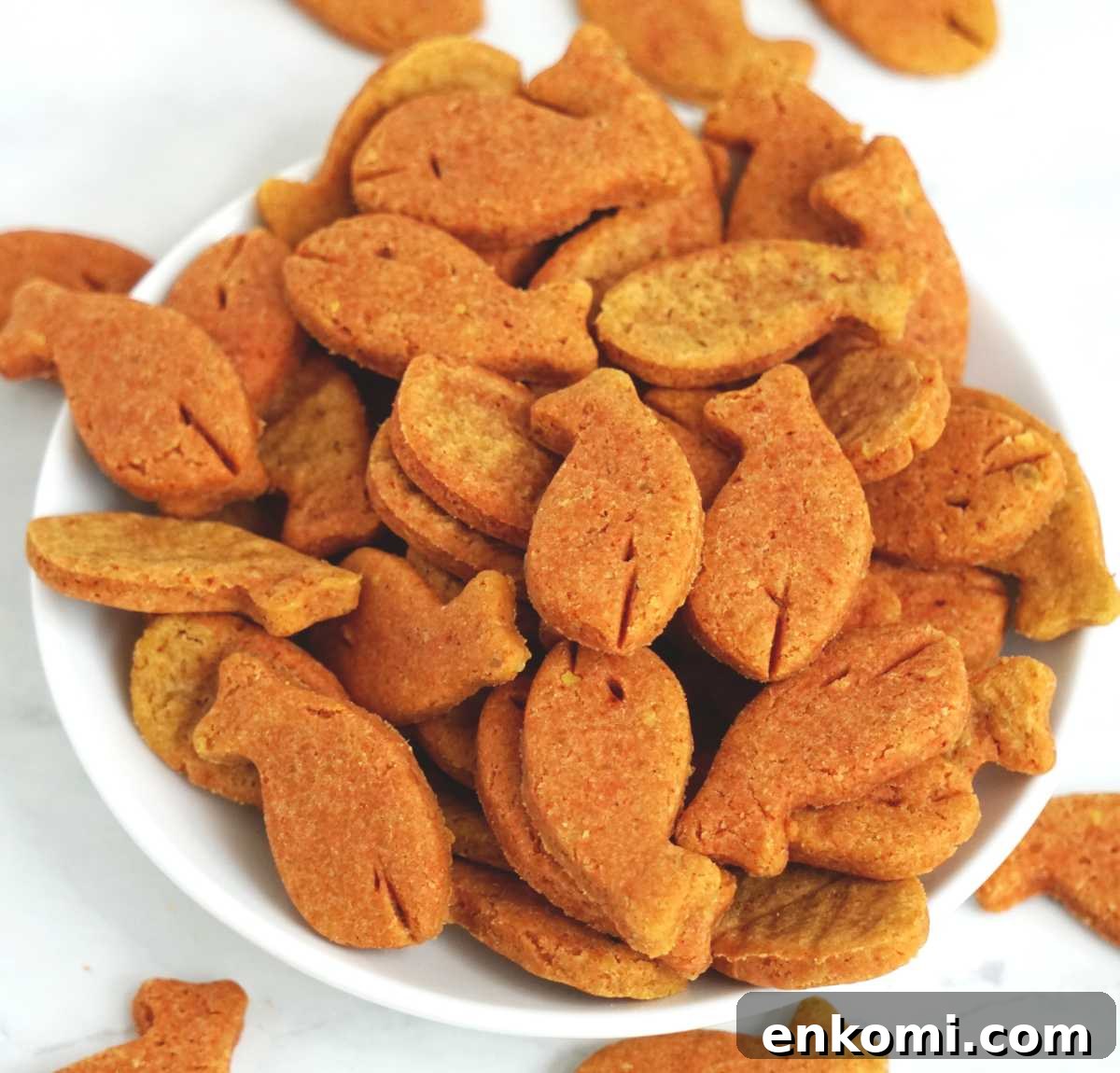 healthy gluten free goldfish crackers featured image