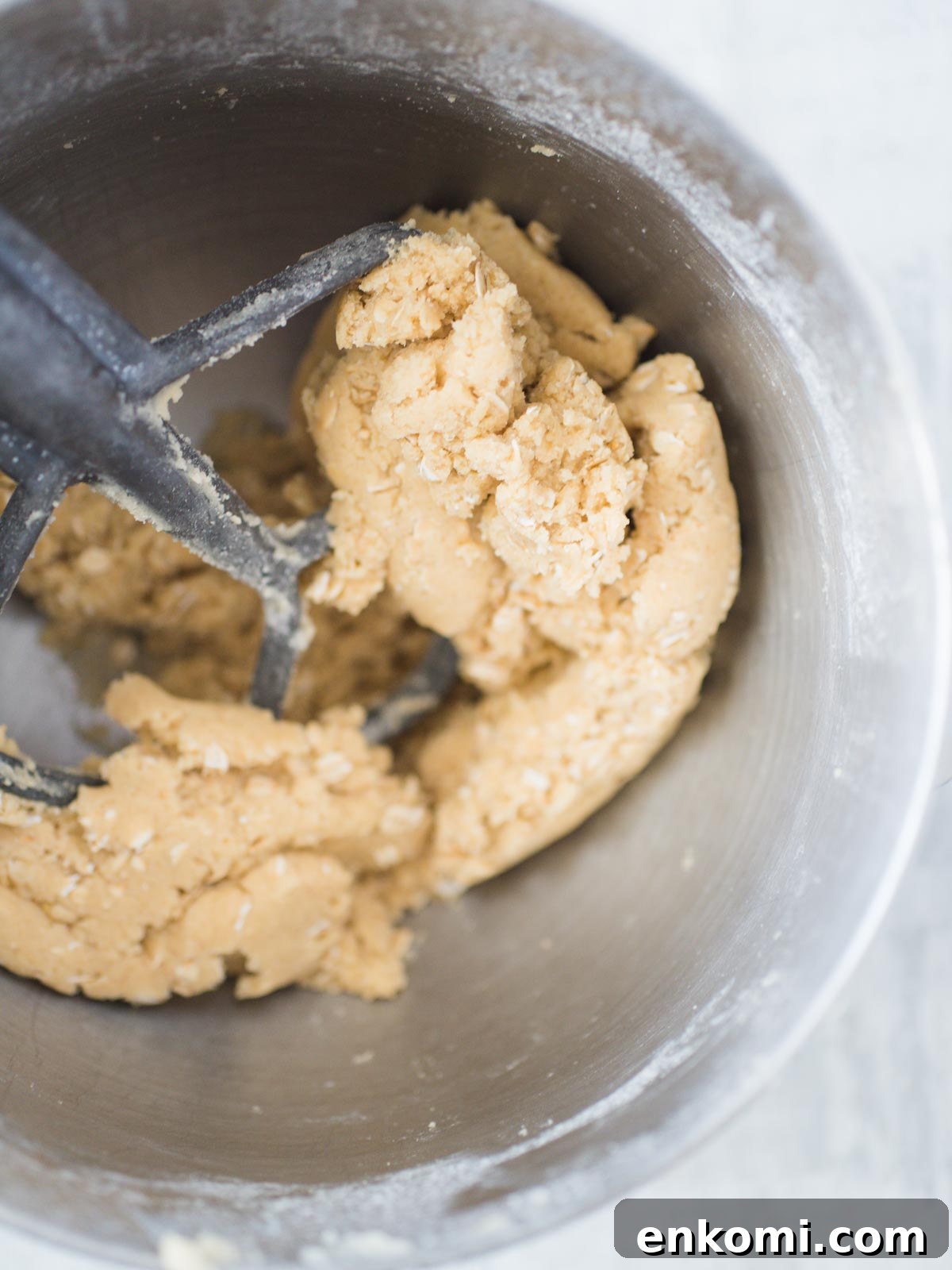 Chewy Chocolate Rice Krispie Cookie Recipe 7 mixed ingredients for cookies