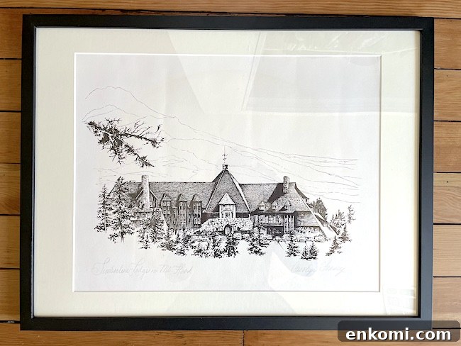 custom matted pen-ink