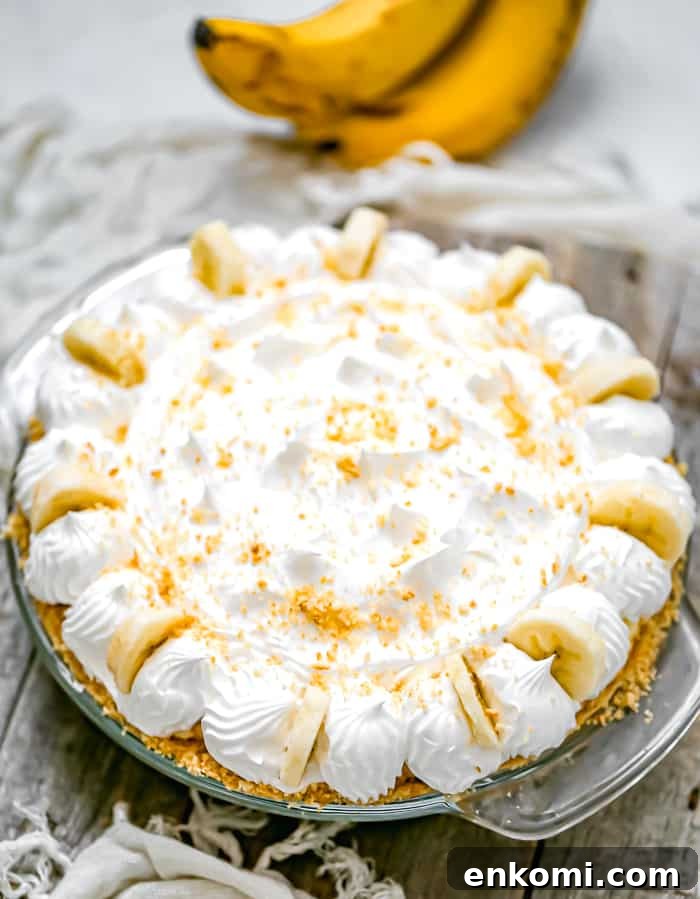 Easy No-Bake Banana Cream Pie