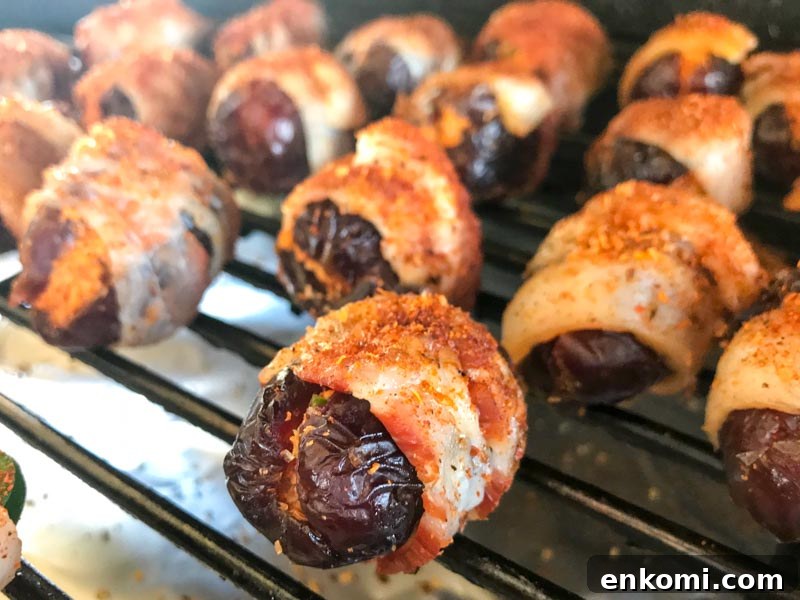 Bacon Wrapped Dates aka Buddha Bites