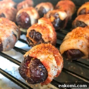 Smoked Chorizo Goat Cheese Stuffed Dates