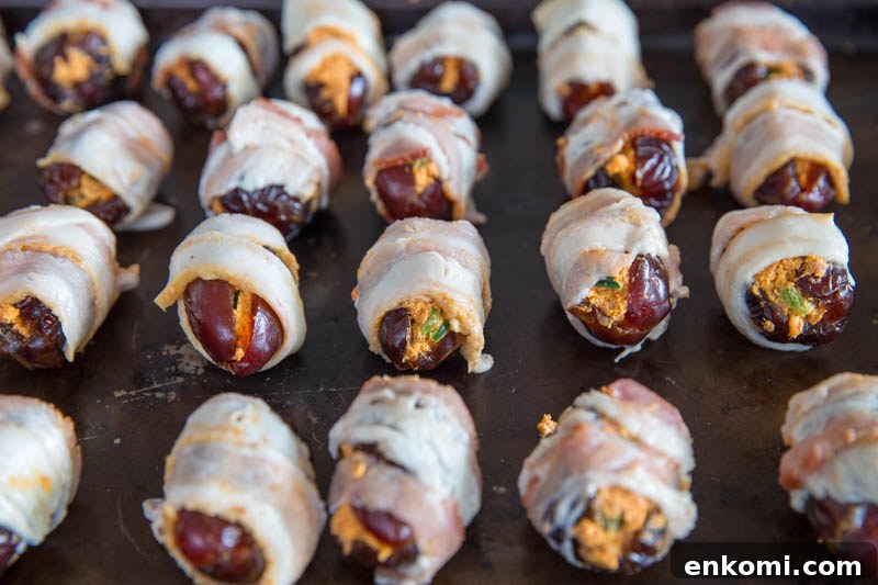 Bacon Wrapped Dates aka Buddha Bites