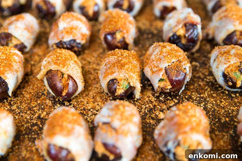 Bacon Wrapped Dates aka Buddha Bites