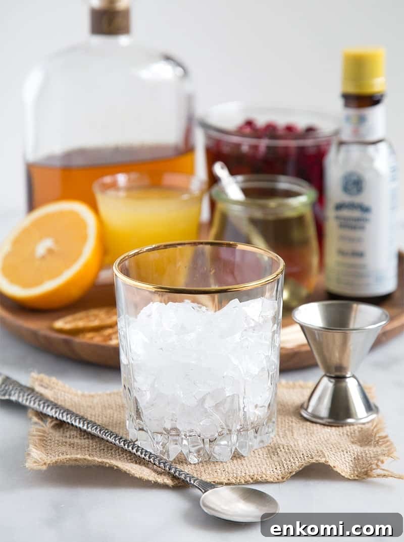 Cranberry Orange Bourbon
