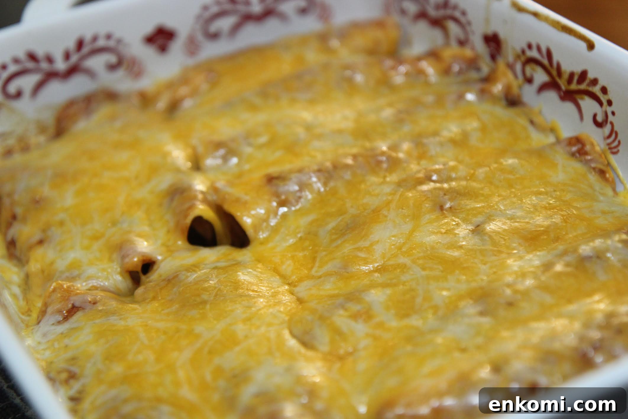 Learn how to make these cheesy chicken enchiladas from scratch for the perfect tex-mex dinner.