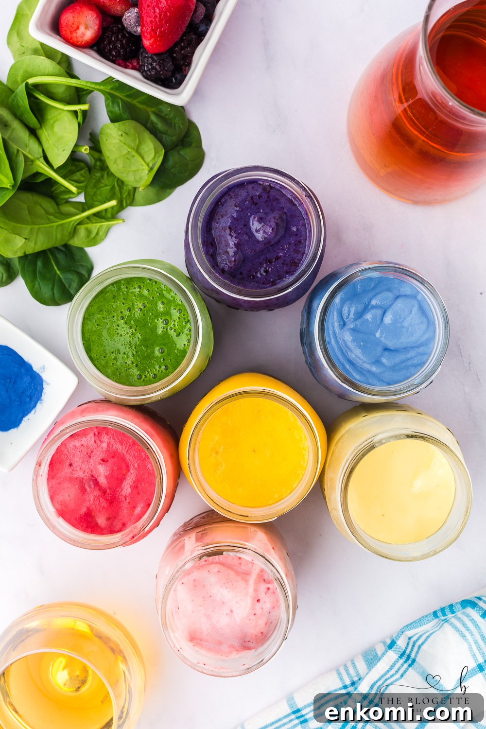 Rainbow smoothie