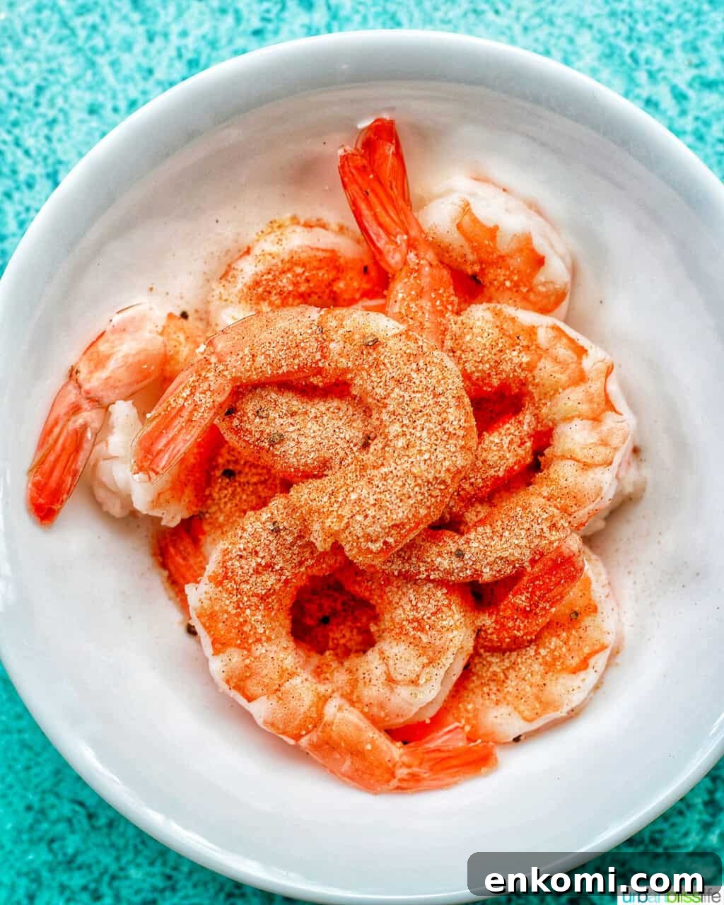 Crispy Air Fryer Bacon-Wrapped Shrimp Recipe 7 seasoned shrimp