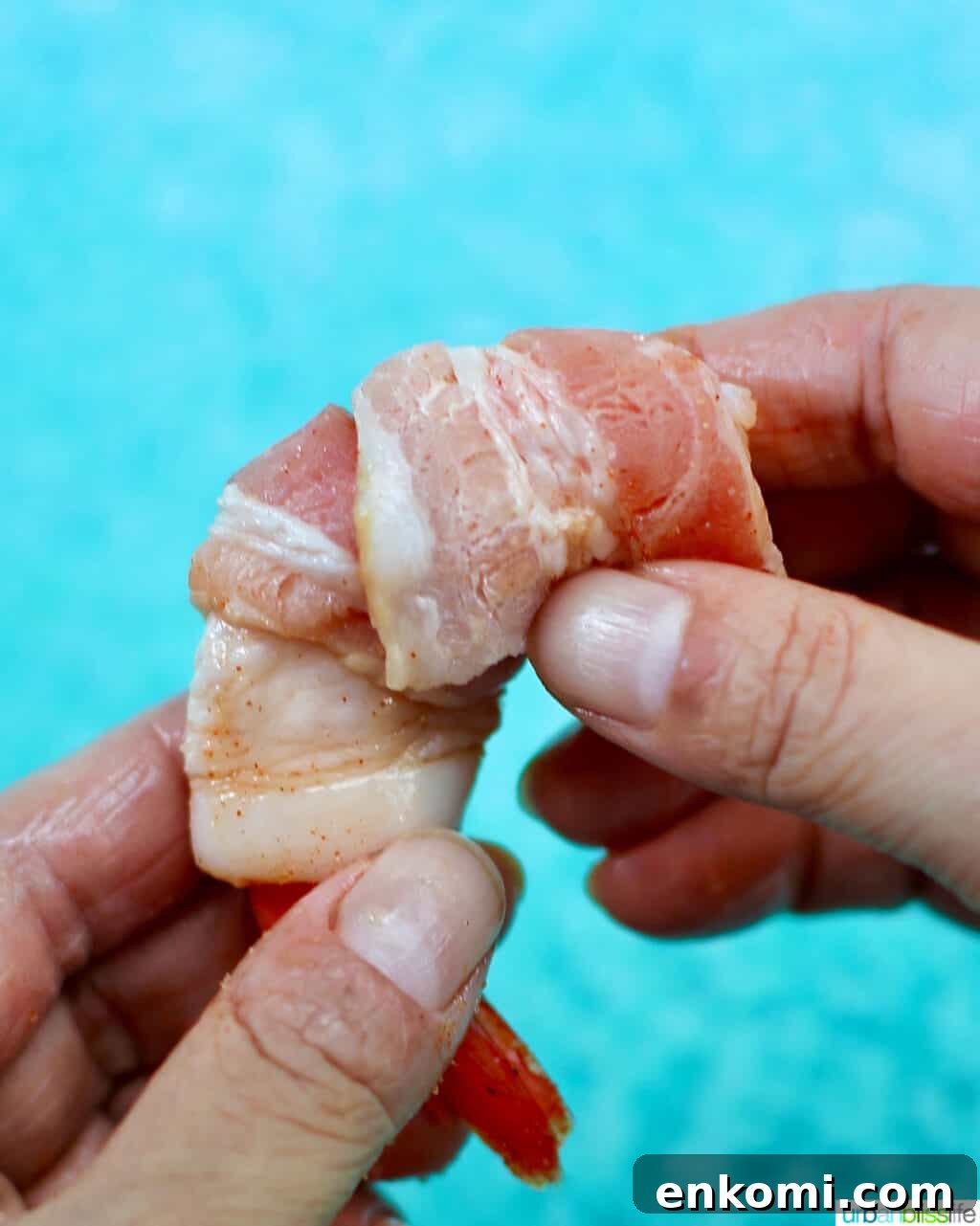 Crispy Air Fryer Bacon-Wrapped Shrimp Recipe 8 wrapping bacon around shrimp