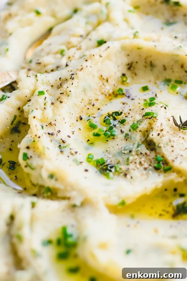 This whipped parsnip with fresh herbs recipe is a delicious alternative to mashed potatoes! A crave worthy seasonal side dish that is perfect for the holidays or a cozy comfort food meal at home. Paleo, gluten free and with a vegan option!