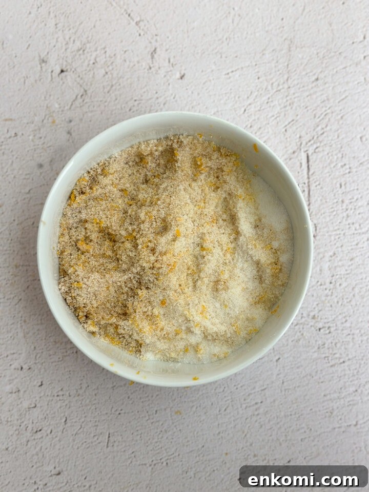 White Chocolate, Cranberry & Orange Cookies — Holiday Citrus Treats 6 all the orange zest mixed together.