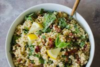 Tuscan Summer Couscous Salad (Vegan)