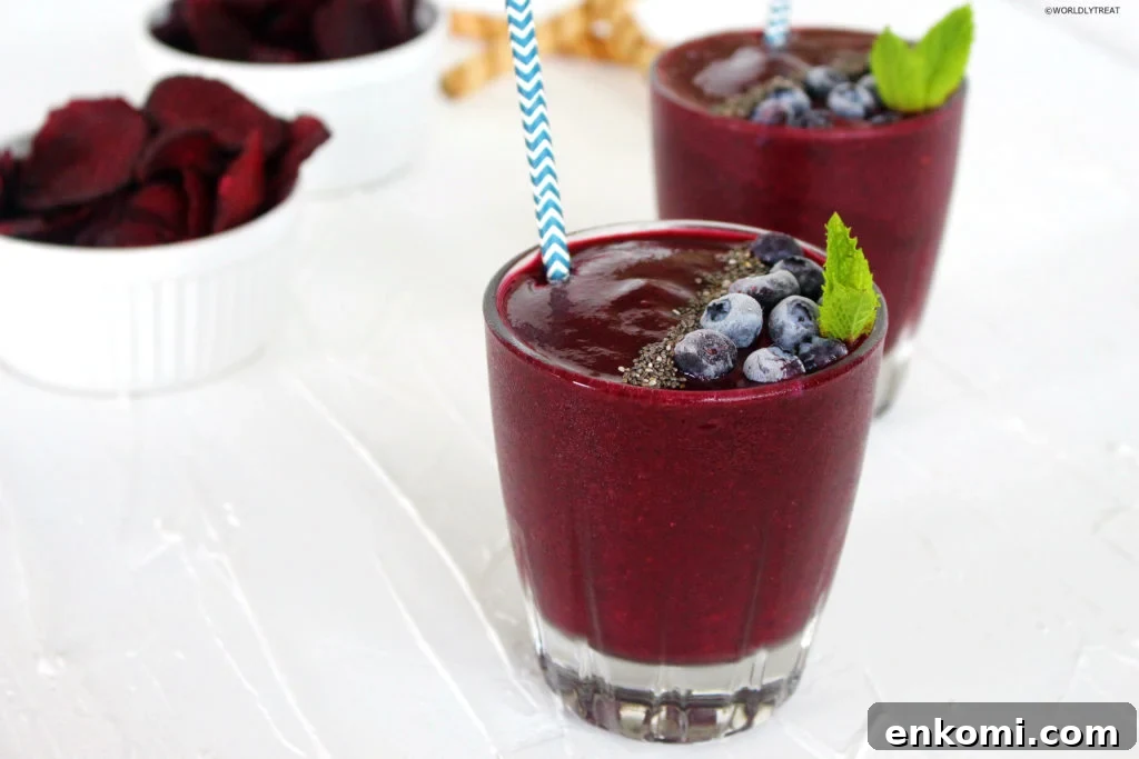 Beet and Berry Smoothie Recipe for Energy and Immunity 2 Beet Berry Smoothie