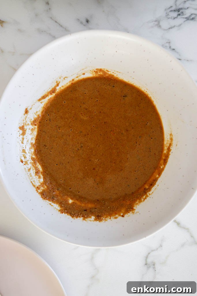 tofu recipe in large bowl