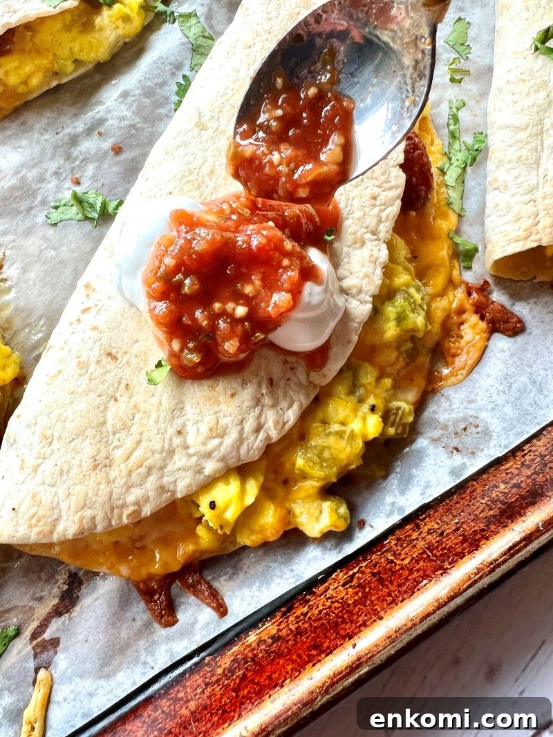 Sheet Pan Breakfast Quesadillas