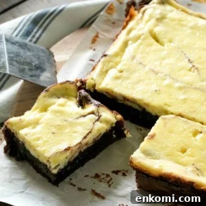 Cream cheese brownies.