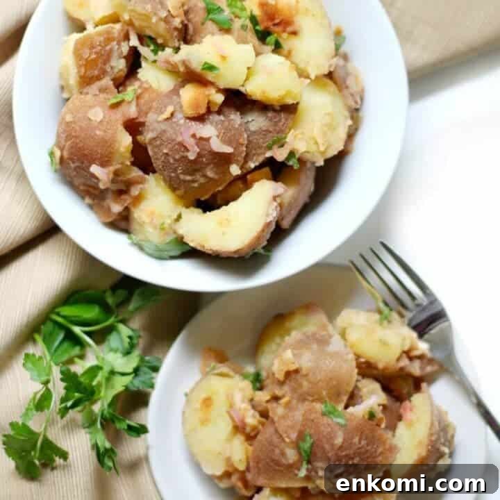 Image for Authentic German Potato Salad (Vegan, Gluten-Free, Paleo)